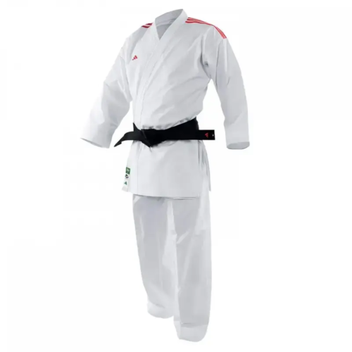 Adidas "AdiLight DNA" - Red Premier League Kumite Karate Gi - 4 Oz. - WKF - K192