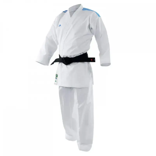 Adidas "AdiLight DNA" - Blue Premier League Kumite Karate Gi - 4 Oz. - WKF - K192