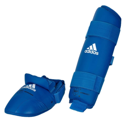 ADIDAS Karate fod- og benbeskytter - WKF-godkendt