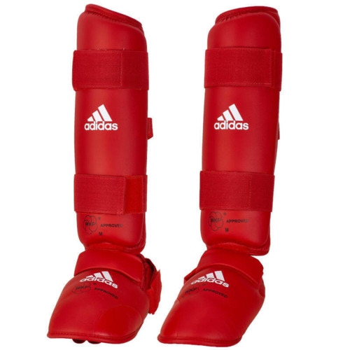 ADIDAS Karate fod- og benbeskytter - WKF-godkendt