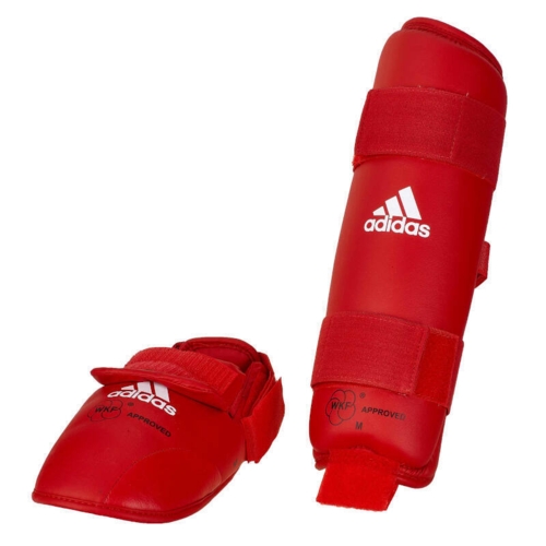 ADIDAS Karate fod- og benbeskytter - WKF-godkendt