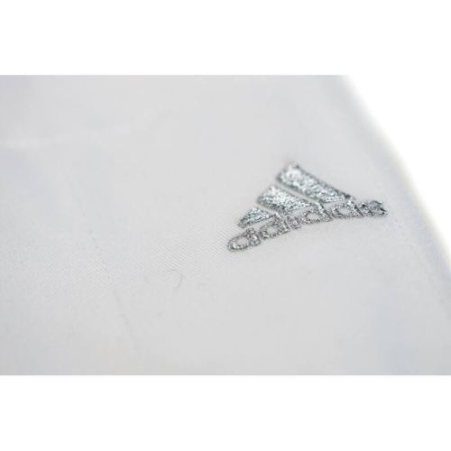 Adidas "MILLENIUM" Judo Gi - 990g - Hvid m. sølv logo