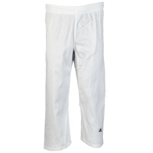 Adidas "CLUB" Judo Gi - 350g - Hvid m. sorte striber