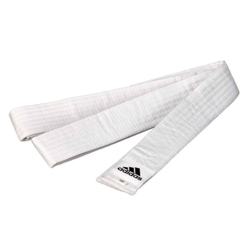 Adidas "CLUB" Judo Gi - 350g - Hvid m. sorte striber