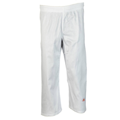 Adidas "CLUB" Judo Gi - 350g - Hvid m. røde striber