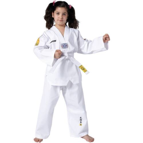 KWON TIGER Begynder Taekwondodragt med skulderstriber