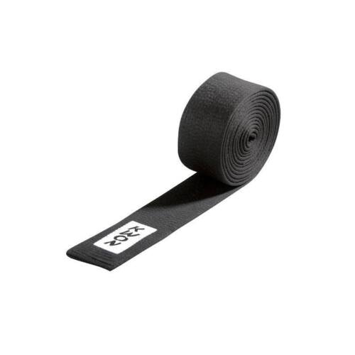 Sort bælte - 100% bomuld - 6 cm