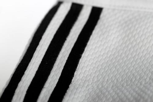 Adidas "CHAMPION III IJF - Regular-Fit" - Judo Gi - 750g - Hvid m. sorte striber