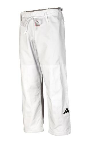 Adidas "CHAMPION III IJF - Regular-Fit" - Judo Gi - 750g - Hvid m. sorte striber