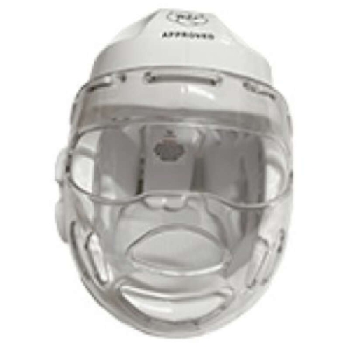 BESTSPORT Beskyttelseshjelm WKF med visir - WKF-godkendt til U14