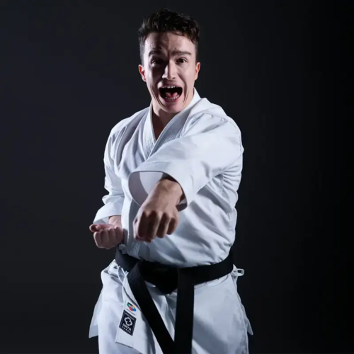 Budo-Nord KATA Five Stars WKF Slim-fit Karate gi (logofri) - 11 oz - WKF