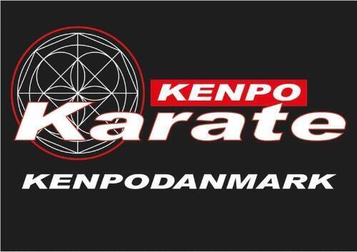 Kenpo Danmark logo broderet på gi ryg