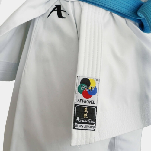 ARAWAZA Black Diamond Kata Karate gi - 12 oz. - WKF