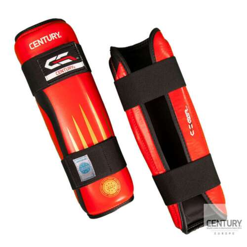 CENTURY Shin Guards "C-GEAR Integrity" - WAKO - Rød - Blå
