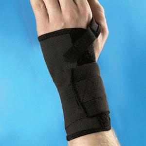 Handledsbandage med skena Höger el. vänster