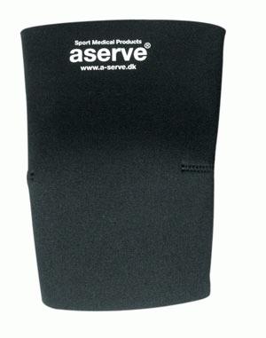 Knä armstödsbandage, neopren, stängt knä