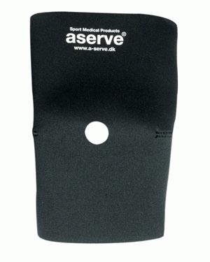 Knä armstödsbandage, neopren, öppet knä