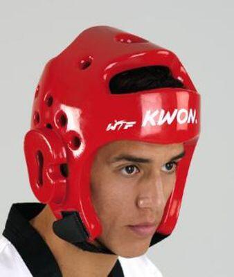 KWON Taekwondo hjelm CE - WT - Rød / Blå
