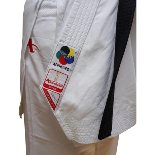 ARAWAZA Onyx ZERO GRAVITY Kumite Karate gi - 5 oz. - WKF
