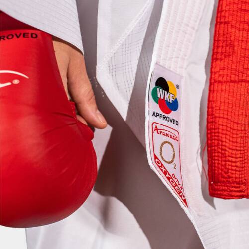 ARAWAZA Onyx OXYGEN Rød/Blå Set Kumite Karate gi - 5 oz. - WKF