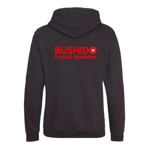Bushido Karate Klub Zip Hoodie  - Voksen