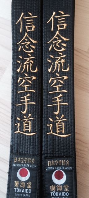 Bælter til Egedal Karate Klub