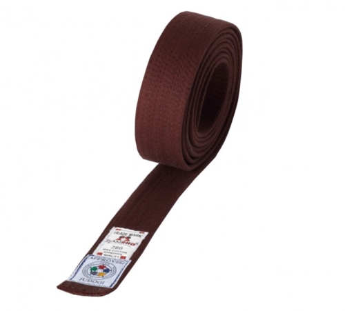 DANRHO Judo Brown bälte - IJF godkänt