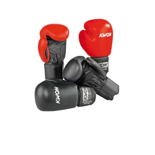KWON POINTER boxningshandskar - Äkta läder - 10 oz.