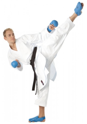 TOKAIDO HAYATE 疾風 Kumite Karate gi - Gjord i JAPAN (fri logotyp) - 8 oz.