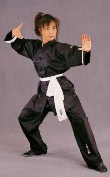 Kungfu kostym kinesisk stil