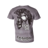Legion Octagon &quot;Fight or Die&quot; - Grå T-shirt