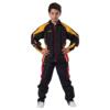 KWON Tracksuit PERFORMANCE MICRO - Svart / röd / gul