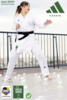Adidas "AdiLight DNA" - Red Premier League Kumite Karate Gi - 4 Oz. - WKF - K192
