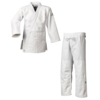 Adidas "MILLENIUM" Judo Gi - 990g - Hvid m. sølv logo