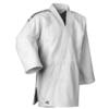 Adidas "CONTEST" Judo Gi - 650g - Hvid m. sorte striber