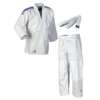 Adidas "CLUB" Judo Gi - 350g - Hvid m. blå striber