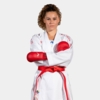 ARAWAZA Onyx OXYGEN RØD - Kumite Karate gi - 5 oz. - WKF