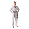 KWON "SLIM-FIT" Taekwondo dobok - Sort krave - WT-godkendt