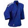 Adidas "CLUB" Judo Gi - 350g - Blå m. sølv striber