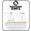 Budo-Nord EMPI Begynder Karate gi - 7 oz
