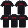 Sort Bushido Karate Bomuld Klub T-shirt - Børn
