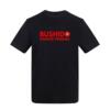 Sort Bushido Karate Bomuld Klub T-shirt - Børn