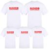 Hvid Bushido Karate Bomuld Klub T-shirt - Voksen