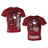 Legion Octagon &quot;Fight or Die&quot; - Röd T-shirt