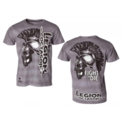 Legion Octagon &quot;Fight or Die&quot; - Grå T-shirt