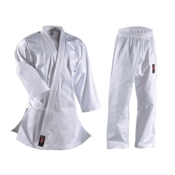 DANRHO KIME rummelig karate gi med stretch  (logofri) - 10 oz.
