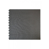 DAX Kampmåtte/Tatami - 2 cm - Sort/grå med kanter