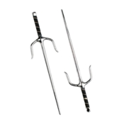 Sai 釵 - Krom - Rund eller ottekantet - 54 cm