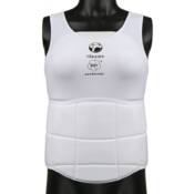 Body Protector PRO LADY Kampvest med brystbeskytter - uden skåle - WKF godkendt