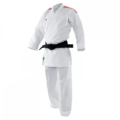 Adidas "AdiLight DNA" - Red Premier League Kumite Karate Gi - 4 Oz. - WKF - K192